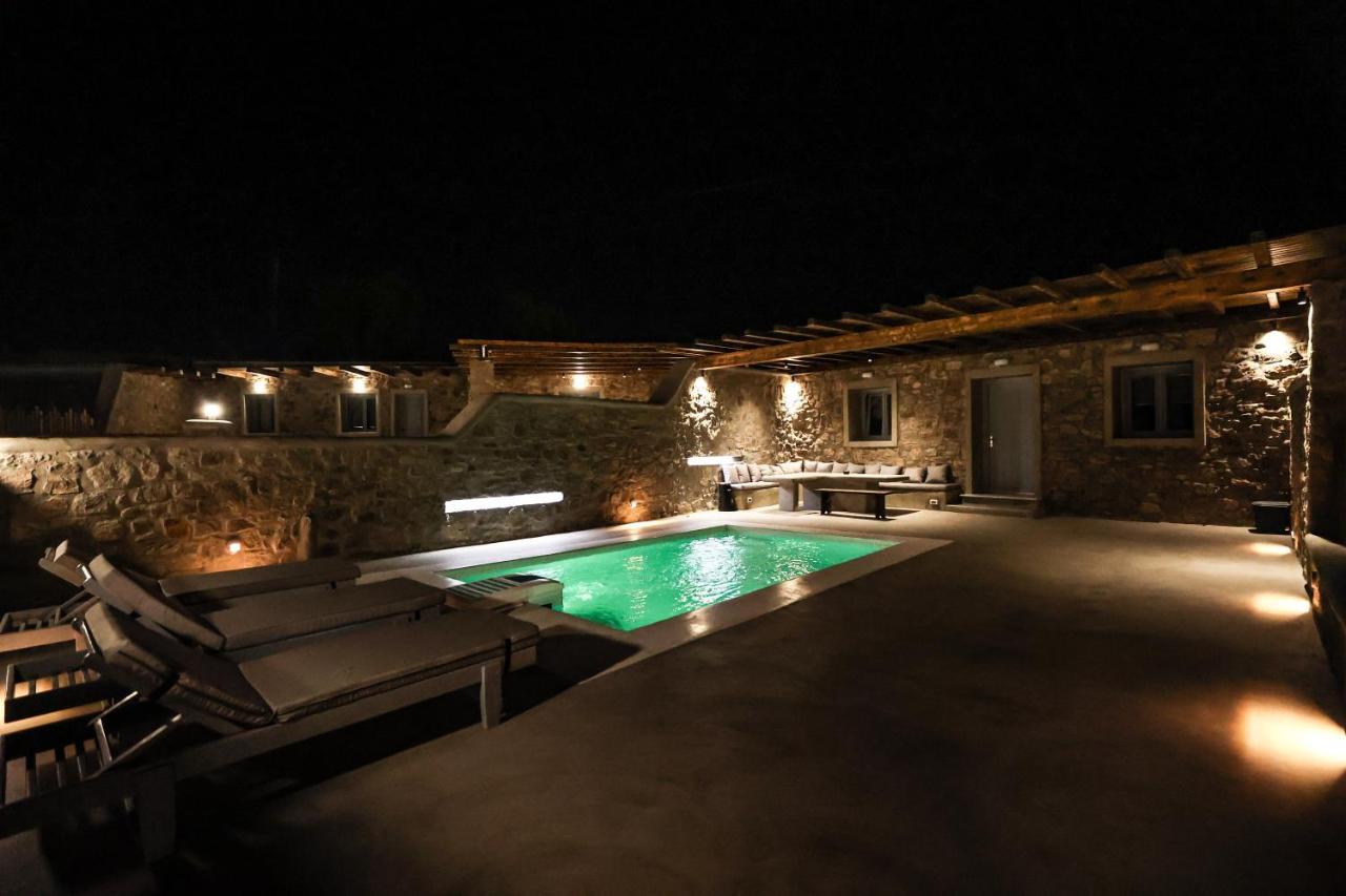 The George Villas With Private Pool, Close To Mykonos Town - Chora Ngoại thất bức ảnh