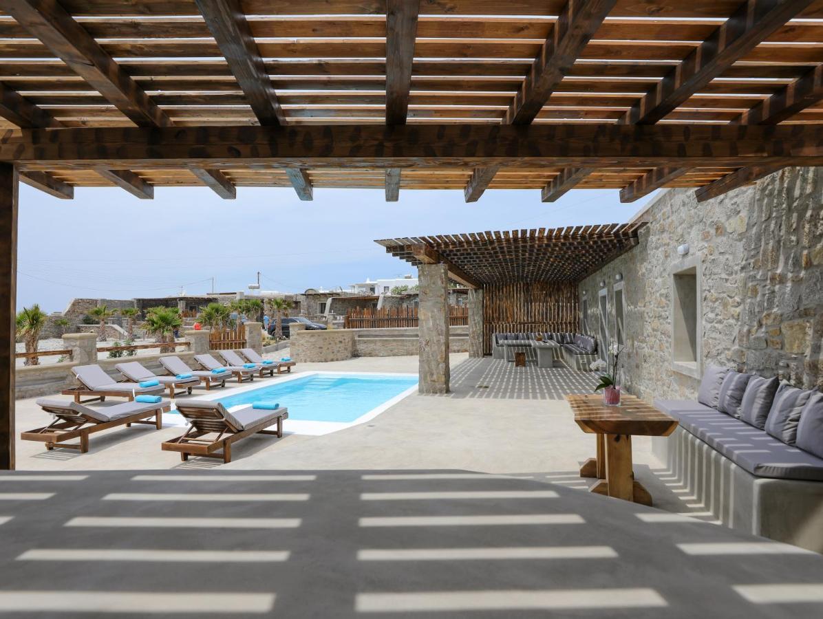 The George Villas With Private Pool, Close To Mykonos Town - Chora Ngoại thất bức ảnh